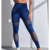 Calça Legging Fitness Poliamida Azul