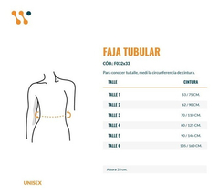 Faja Sin Abrojo 33cm Post Parto Post Operatoria Tubular Dema - tienda online