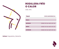 Rodillera Frío O Calor Compresa Codo Dema