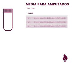 Media Para Amputados Dema Todos Los Talles - comprar online