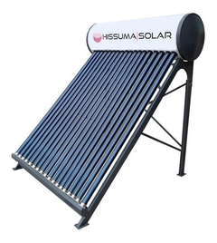 Termotanque Solar Hissuma Termosifónico 100l + Kit Electrico