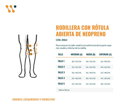 Rodillera Doble Con Ajuste De Neoprene Dema Todos Los Talles - tienda online