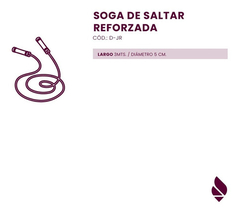 Soga De Saltar Reforzada - Talle Único Dema - comprar online