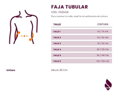 Faja Elastica De Recuparacion Tubular Dema Bien Star 24 Cm en internet