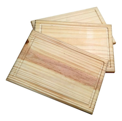 Tabla De Madera Para Asado Picadas Cocina Reforzada 20 X 40 - comprar online