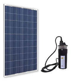 Kit Bomba Sumergible Solar 6lpm 12v 70mts + 1 Panel 160w