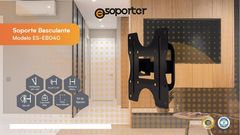 Soporte Tv Basculante 23 A 42 Pulgadas 30 Kg - comprar online