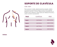 Soporte De Clavicula De Algodon 100% Gabardina Dema - Home & Outlet