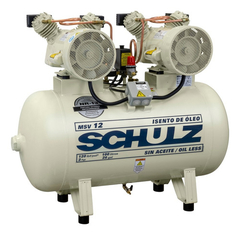 Compresor Odontológico 2hp Schulz 220v 100lts (s/ Aceite)