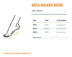 Imagen de Bota Walker Ortopedica Corta Tobillo Esguince Dema