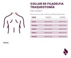 Cuello Ortopédico Cervical Collar Filadelfia Traqueotomía - comprar online