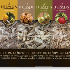 Chips Astillas De Leña 140gr X4 Uds Para Ahumar - Humos - Home & Outlet