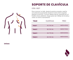 Soporte De Clavicula De Algodon 100% Gabardina Dema - tienda online