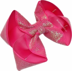 Laço Lurex Pink Neon Luísa G-12cm - comprar online