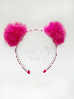 Tiara Pompom Pop Pink - comprar online