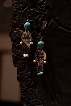 Japanese Earings - From my Chinese Cabinet - Tancred - Joyería perfumada