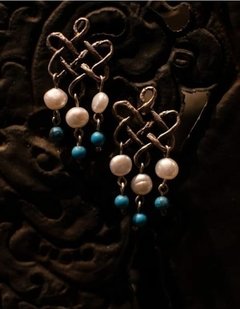 T209 Knot Earings - From my Chinese Cabinet - comprar online