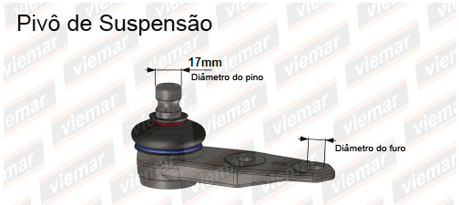 Rotula Suspension VW Pointer - comprar online