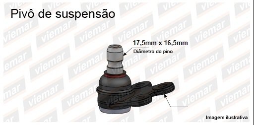 Rotula Suspension Ford Fiesta Hata Año 2003 - comprar online