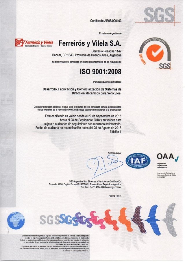 Cremallera Direccion Mecanica Vw Saveiro Año 2008 En Ad. - AF Adrian Fantinatto