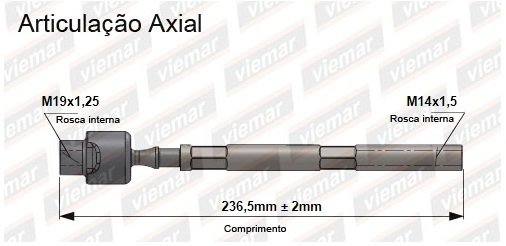 Precap Axial Cremallera Direccion Dodge 1500 - comprar online
