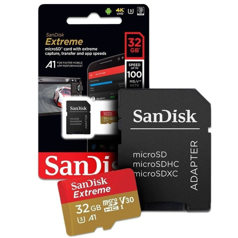 Cartão microSDXC™ SanDisk Extreme® PRO UHS-I, Melhor Cartão Micro