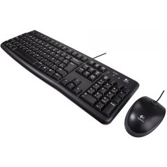 Teclado E Mouse Logitech Com Fio Usb Mk120 Ç Nfe