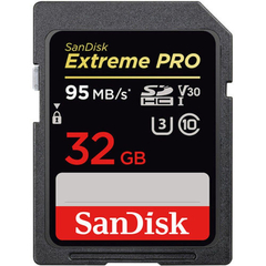 Cartão Memória SdHc Sandisk Extreme Pro 32gb 95m/s 4k - comprar online