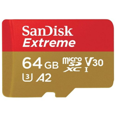 Memória Micro Sd Sandisk 64gb Extreme 160mb/s 4k Uhd Lacrado na internet