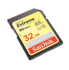 Cartão Memória Sd Hc Sandisk Extreme 32gb 90m/s 4k Lacrado na internet
