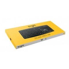 TECLADO BASICO USB BRIGHT PRETO