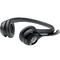 FONE HEADSET OFFICE LOGITECH H390 USB PRETO na internet