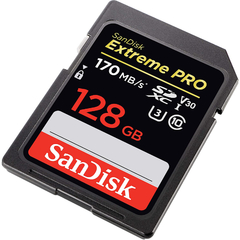 CARTAO DE MEMORIA SD 128GB SANDISK EXTREME PRO 170MB/S - comprar online