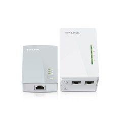 Extensor Powerline Tp-link Tl-wpa4220 Kit Av600 300mbs Wi-fi - comprar online