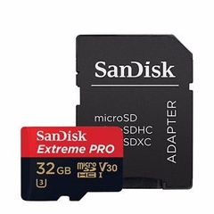Sandisk Micro Sd Hc 32gb Extreme Pro Classe 10 4k - Lacrado - comprar online