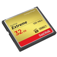 Cartão Memória Compact Flash Sandisk Extreme 32gb 120mb/s na internet