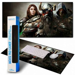 MOUSE PAD GAMER CAVALEIROS EXBOM 900MM X 400MM MP-9040A07