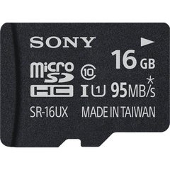 Cartão Memória Micro Sd 16gb Sony Class 10 95mb/s Lacrado - comprar online