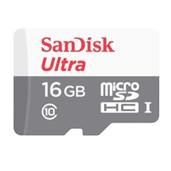 Cartao Memória Micro Sd Ultra 16gb Class 10 80mb/s Lacrado - comprar online