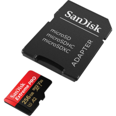Cartao De Memoria Micro Sd 256gb Sandisk Extreme Pro 200mb/S Sdsqxcd - comprar online