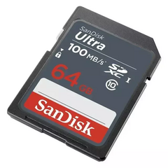 Cartao De Memoria SD 64GB Sandisk Ultra 100Mb/s na internet
