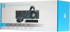 Combo Gamer (Kit Teclado/Mouse/Headset/Mousepad) Preto Hp Gm3000