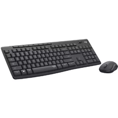 Kit Teclado e Mouse Office sem Fio Logitech Mk295 - comprar online