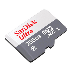 Cartao de Memoria Micro Sd 256gb Sandisk Ultra 2x1 100mb/s