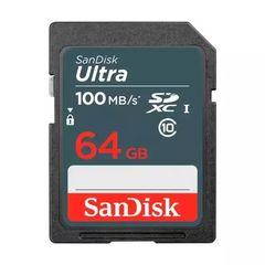 Cartao De Memoria SD 64GB Sandisk Ultra 100Mb/s - comprar online