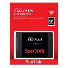 HD SSD 480gb Sandisk Plus G26 2.5 Sata3 6Gb/s Pronta Entrega