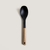 Cuchara Spaghetti Cocina De Nylon Negro Mango De Madera R18 - comprar online