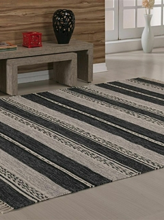 TAPETE KILIM RAIPUR CINZA