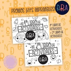 KIT IMPRIMIBLE LIBROS DE ACTIVIDADES DRA