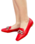 Mocassim Cinderella Foot vermelho 